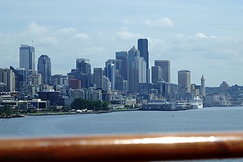Die Skyline von Seattle