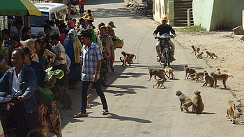 Straßenleben in Myanmar