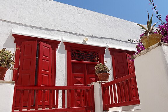 Mediterrane Häuser auf Mykonos Mittelmeer-Haus-Mykonos-MOCEAN.JPG