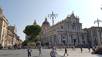 Elefantenbrunnenplatz in Catania