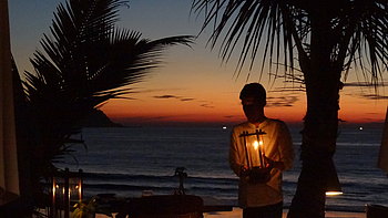 Sonnenuntergang am Strand